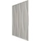 Ekena Millwork 19 5/8in. W x 19 5/8in. H Willow EnduraWall Decorative 3D Wall Panel Covers 2.67 Sq. Ft. WP20X20WWCSV - alternate 2